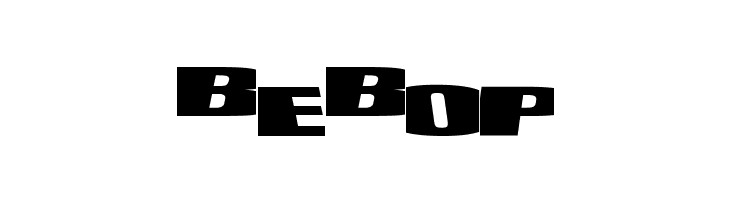 BeBop Font