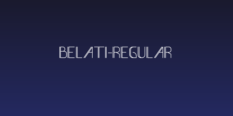 BeLati-Regular Social Header