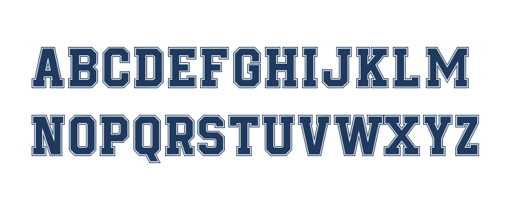 BeTrueToYourSchool-Regular Lowercase