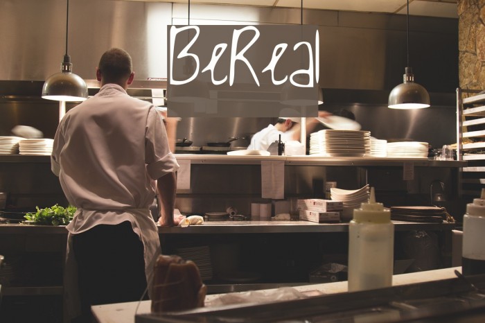 Be_Real__ Font examples