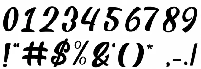 Beabella Font OTHER CHARS