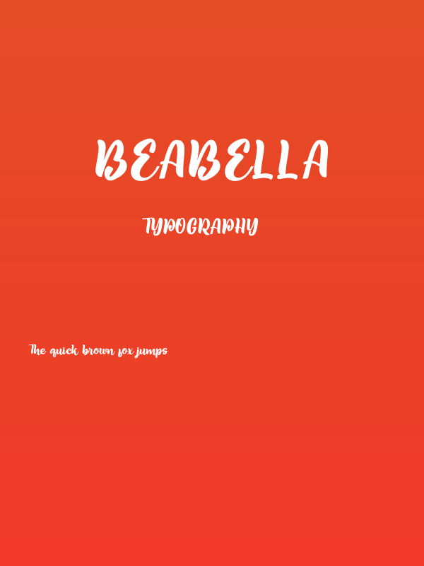 Beabella Poster