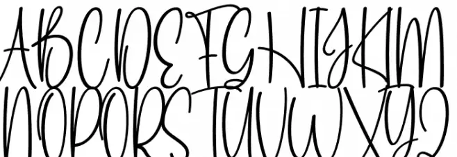 Beach Christmas Шрифта ВЕРХНИЙ