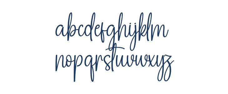 Beach Christmas Lowercase