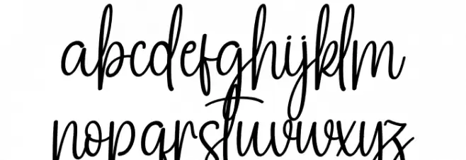 Beach Christmas Шрифта строчной