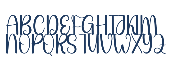 Beach Fishing Uppercase