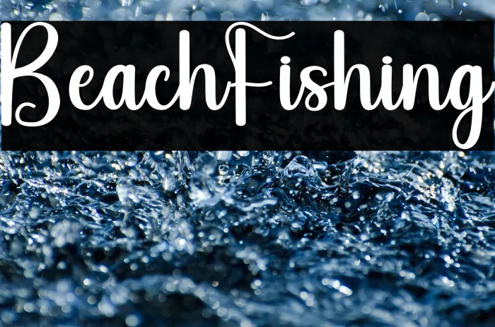 Beach Fishing Example 3