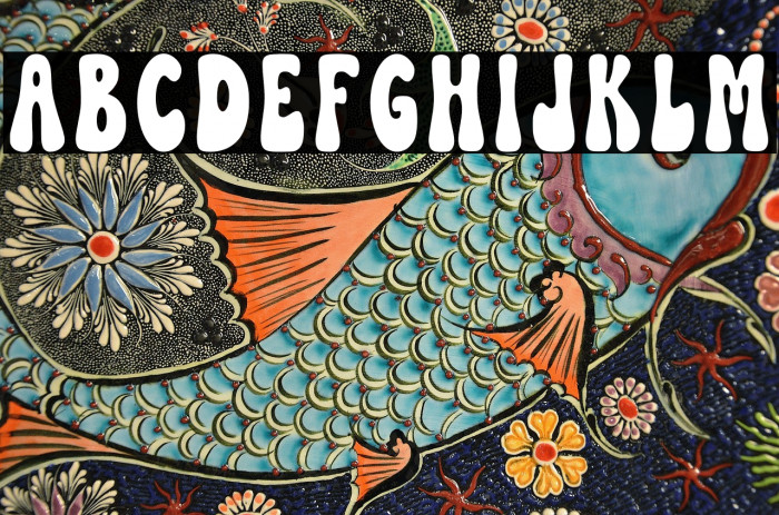 Beach Flower Bold Example 1