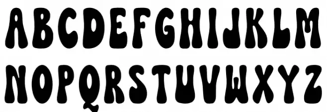 Beach Flower Bold Fonte MINÚSCULAS