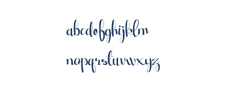 Beach Front Lowercase