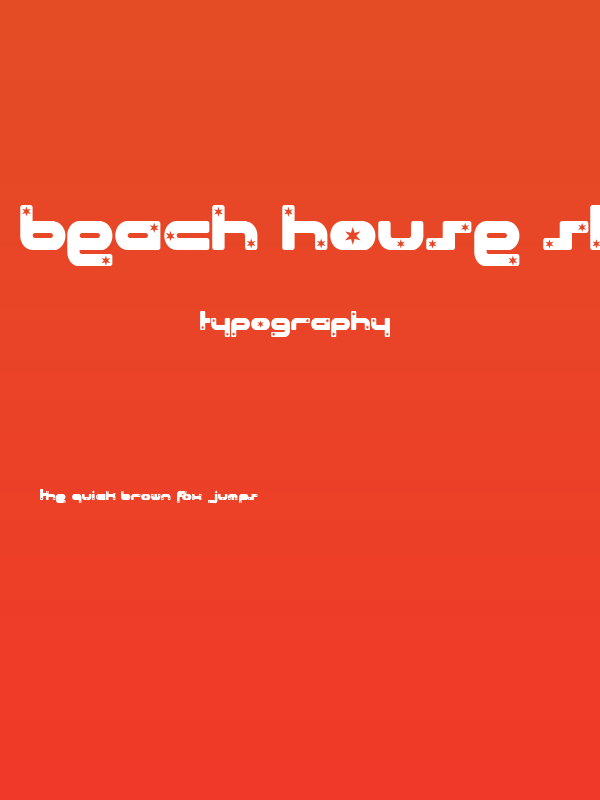 Beach House stars Poster