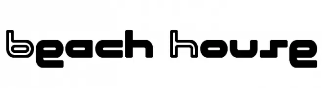 Beach House  Frei Schriftart Herunterladen