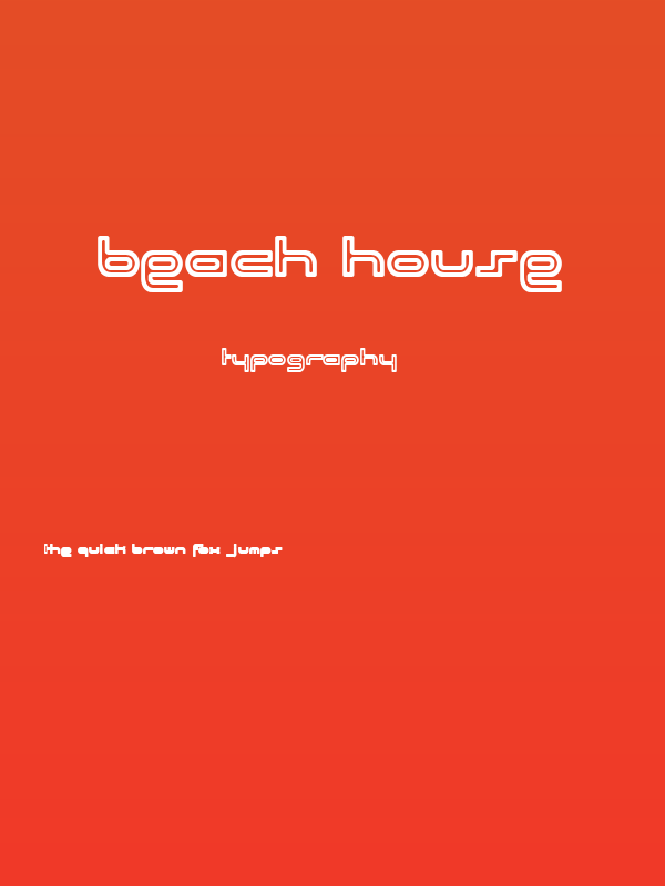Beach House Poster