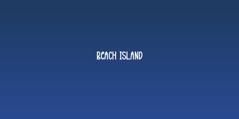 Beach Island Social Header