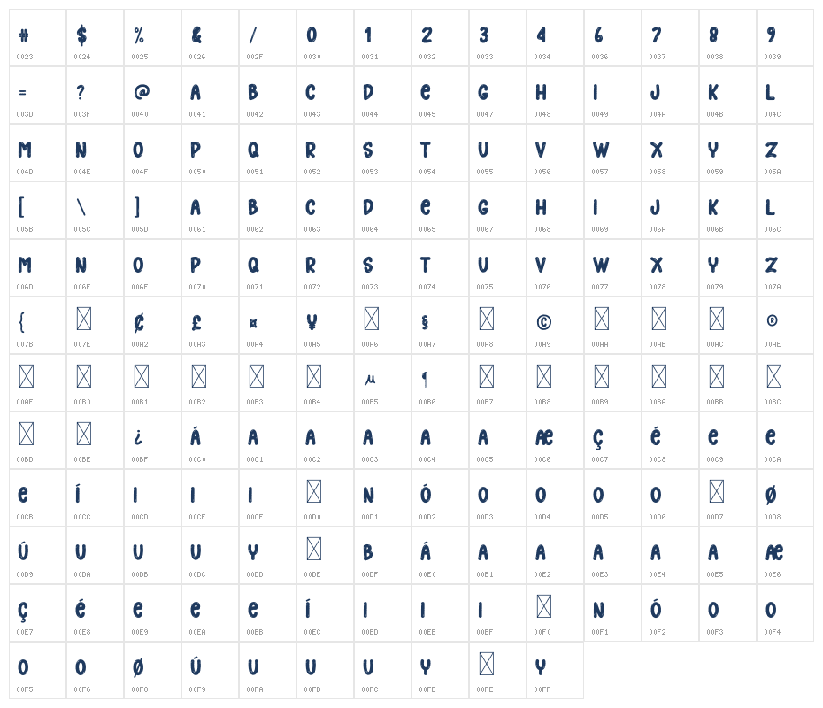 Beach Light Character Map