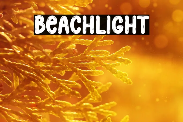 Beach Light Example 2