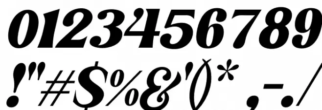 Beach Lombok Italic Font OTHER CHARS