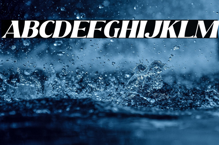 Beach Lombok Italic Example 2