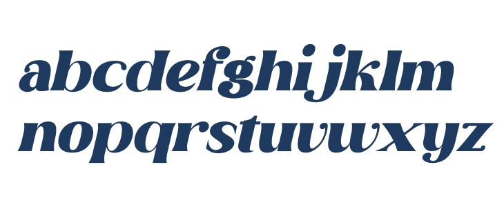 Beach Lombok Italic Lowercase