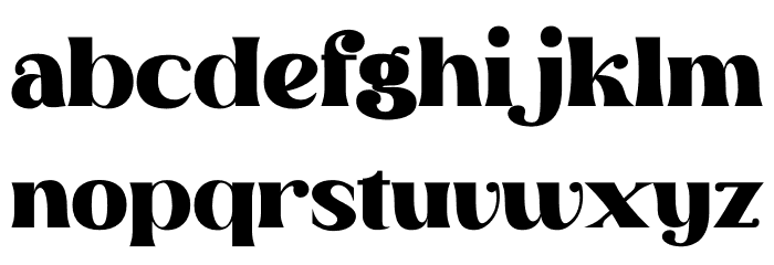 Beach Lombok Font LOWERCASE