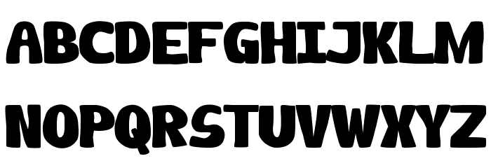 Beach-Party Font UPPERCASE