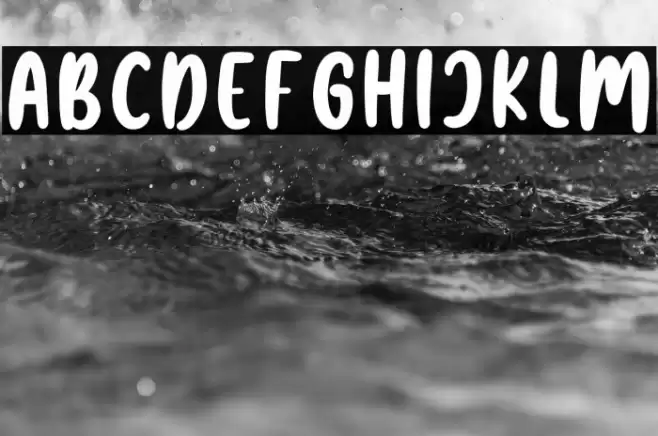 Beach Please Font examples