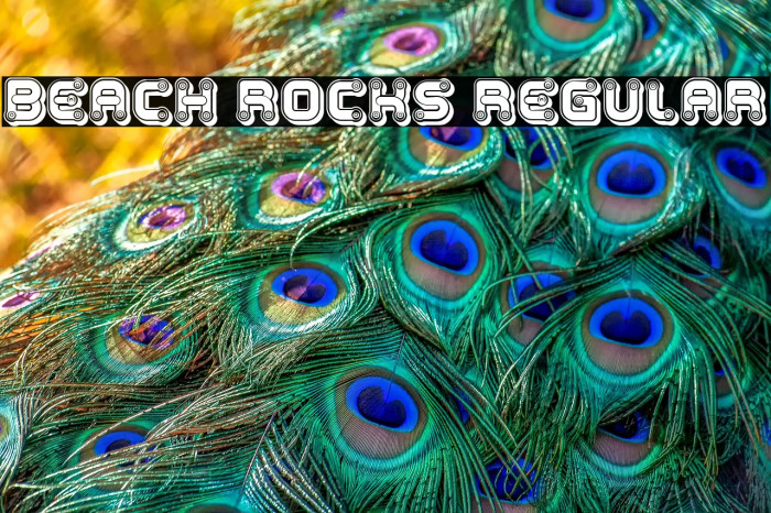 Beach Rocks Regular Example 1