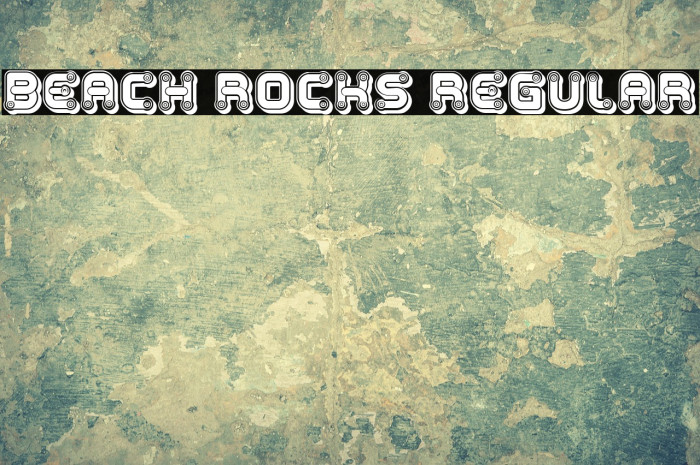 Beach Rocks Regular Example 2