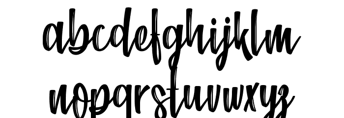 Beach Society Font LOWERCASE