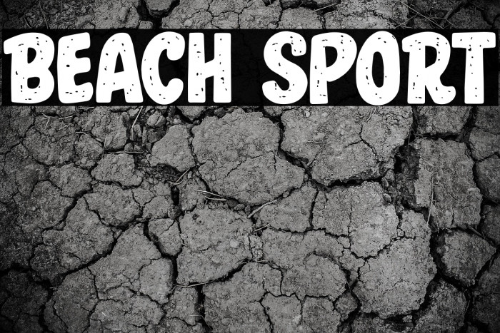 Beach Sport Example 2