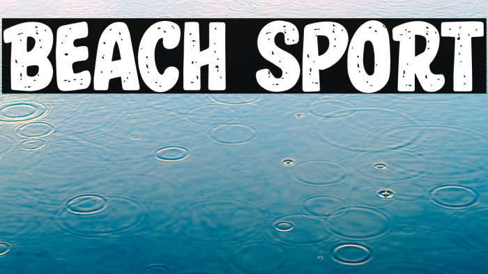 Beach Sport Example 3
