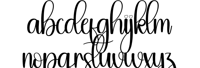 Beach Sunday Font LOWERCASE