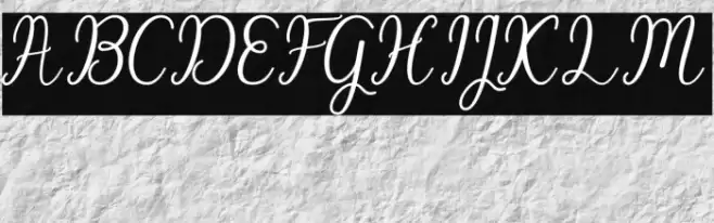 BeachGirlScript Font examples