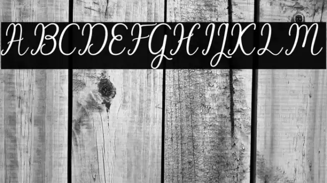 BeachGirlScript Font examples