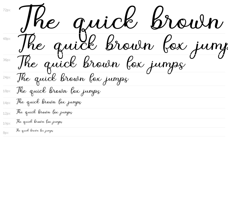 BeachGirlScript Waterfall