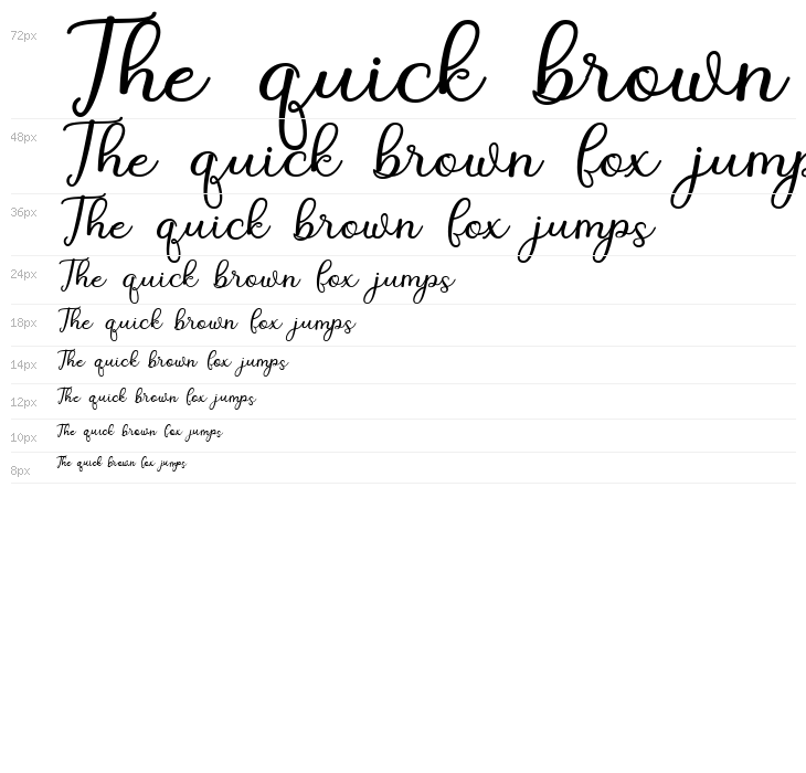 BeachGirlScript Waterfall