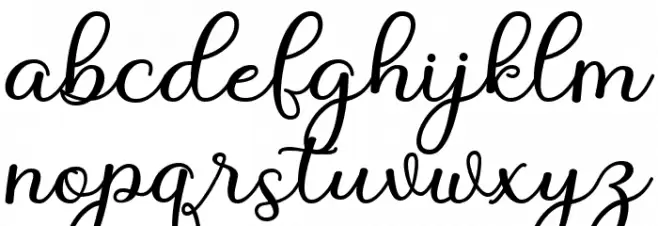 BeachGirlScript خط أحرف صغيرة