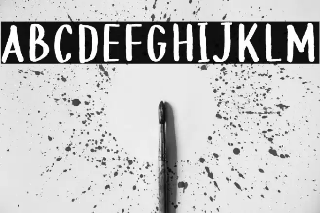 BeachHouse Font examples