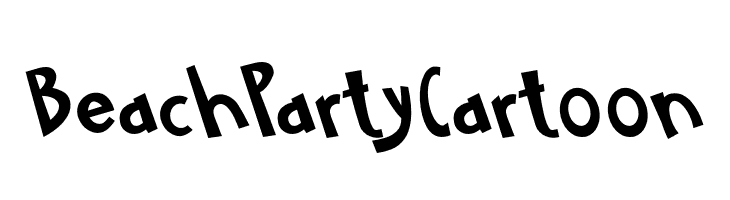 BeachPartyCartoon Шрифта