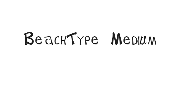 BeachType  Medium Logo