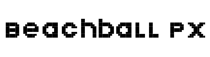 Beachball Px  font caratteri gratis