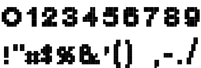 Beachball Px Font OTHER CHARS