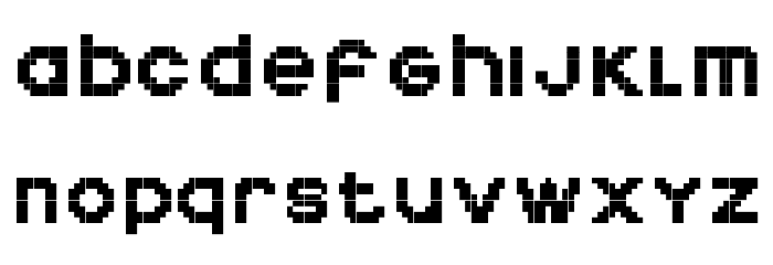 Beachball Px Font LOWERCASE