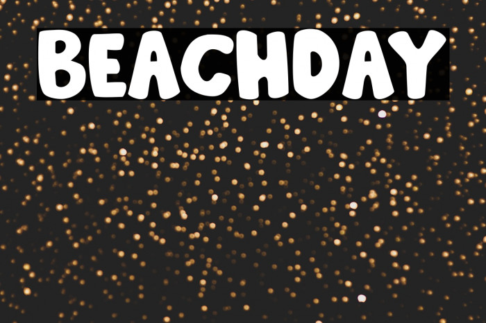 Beachday Example 2