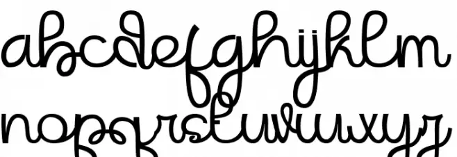 Beachlands Regular Caratteri MINUSCOLO