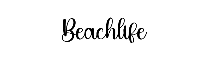 Beachlife Font