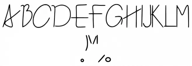 Bead Regular Font OTHER CHARS