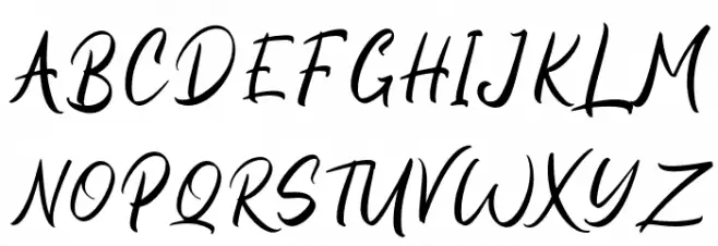 Beagle Sign - Personal Use Шрифта ВЕРХНИЙ