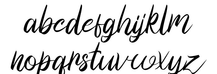 Beagle Sign - Personal Use Font LOWERCASE