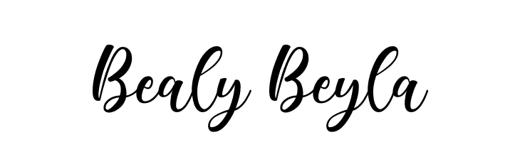Bealy Beyla  Fuentes Gratis Descargar